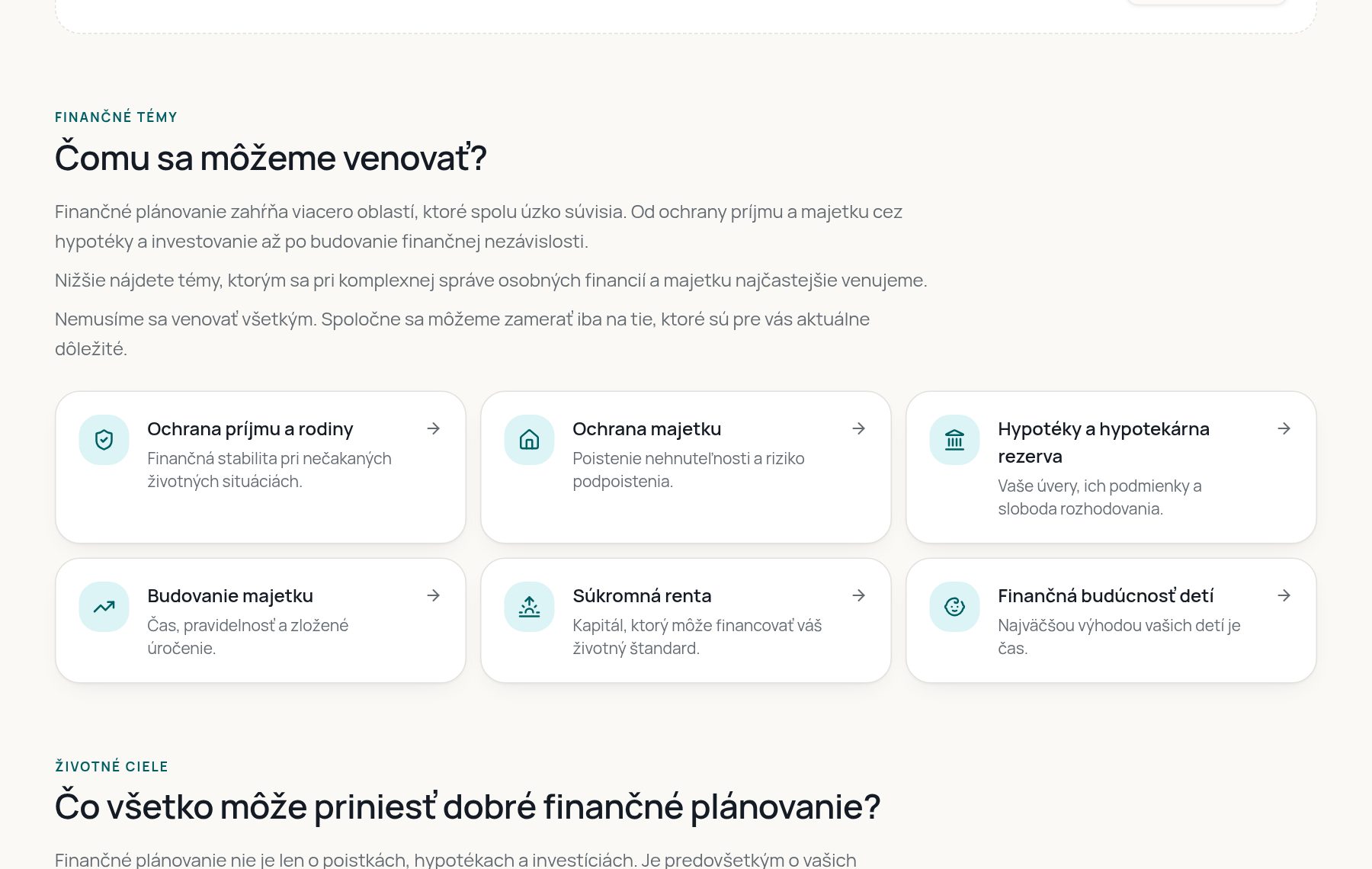 Ukážka: Finančné témy